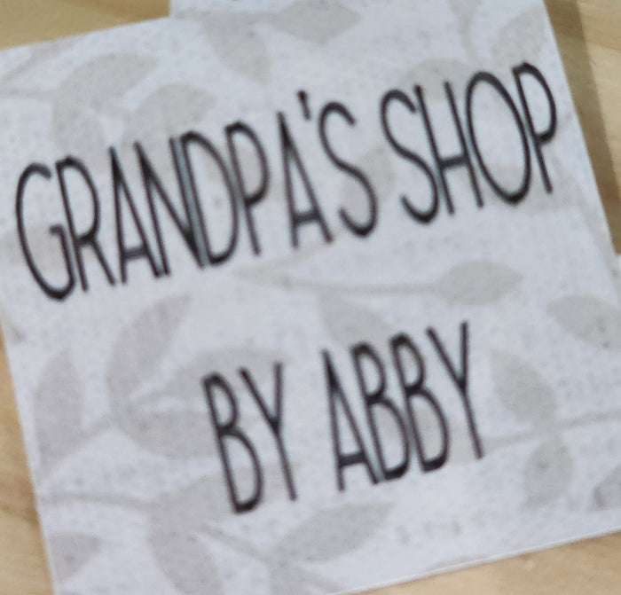 Grandpa's Shop by Abby