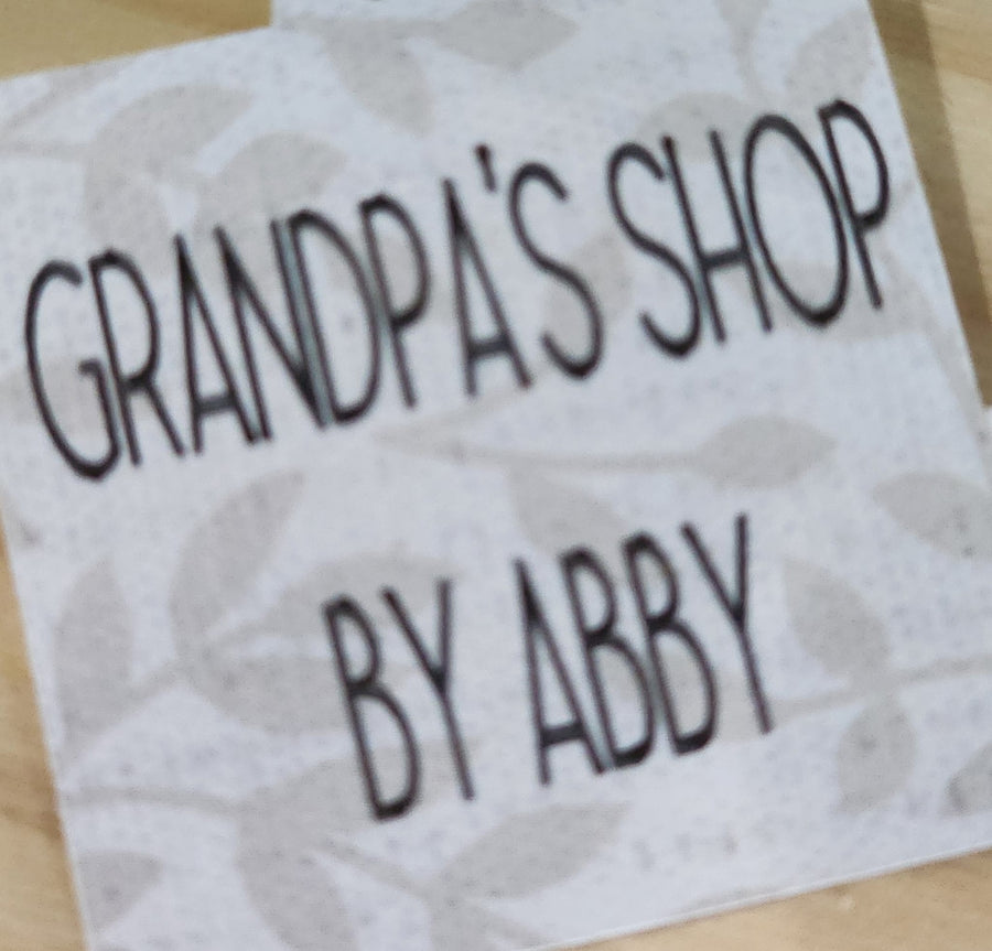Grandpa's Shop by Abby
